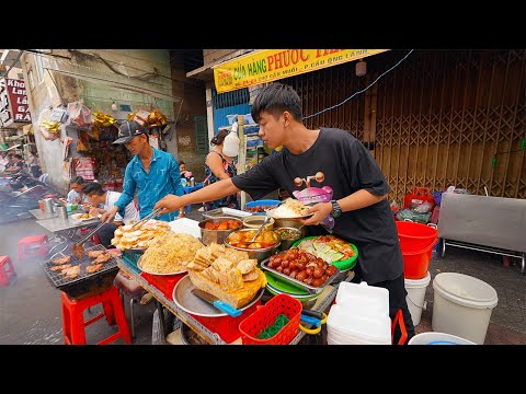 $ 2 Cơm Tấm que fará você se apaixonar pelo Vietnã | Comida de rua vietnamita