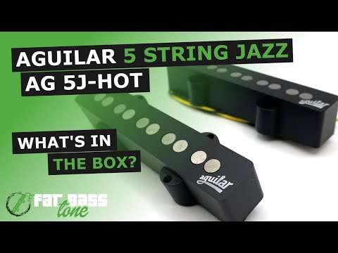 Aguilar AG 5J-HOT 5 String Jazz Bass® Pickup Set: What’s In The Box? (A Close-Up Look)