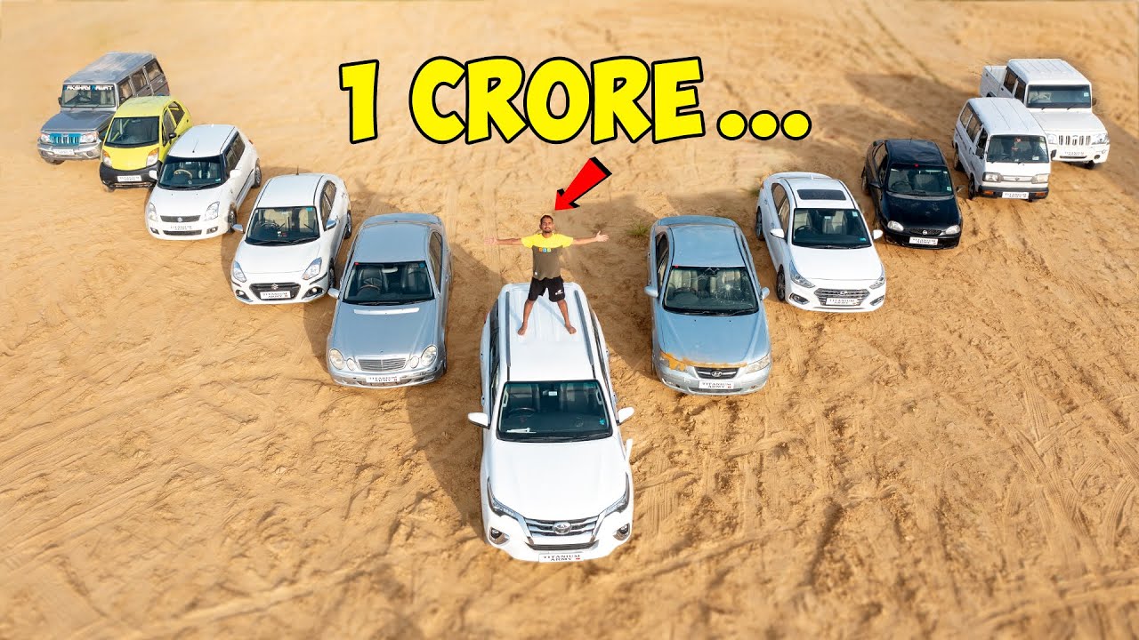 Car Collection - More Than ₹1 Crore | MR. INDIAN HACKER Official