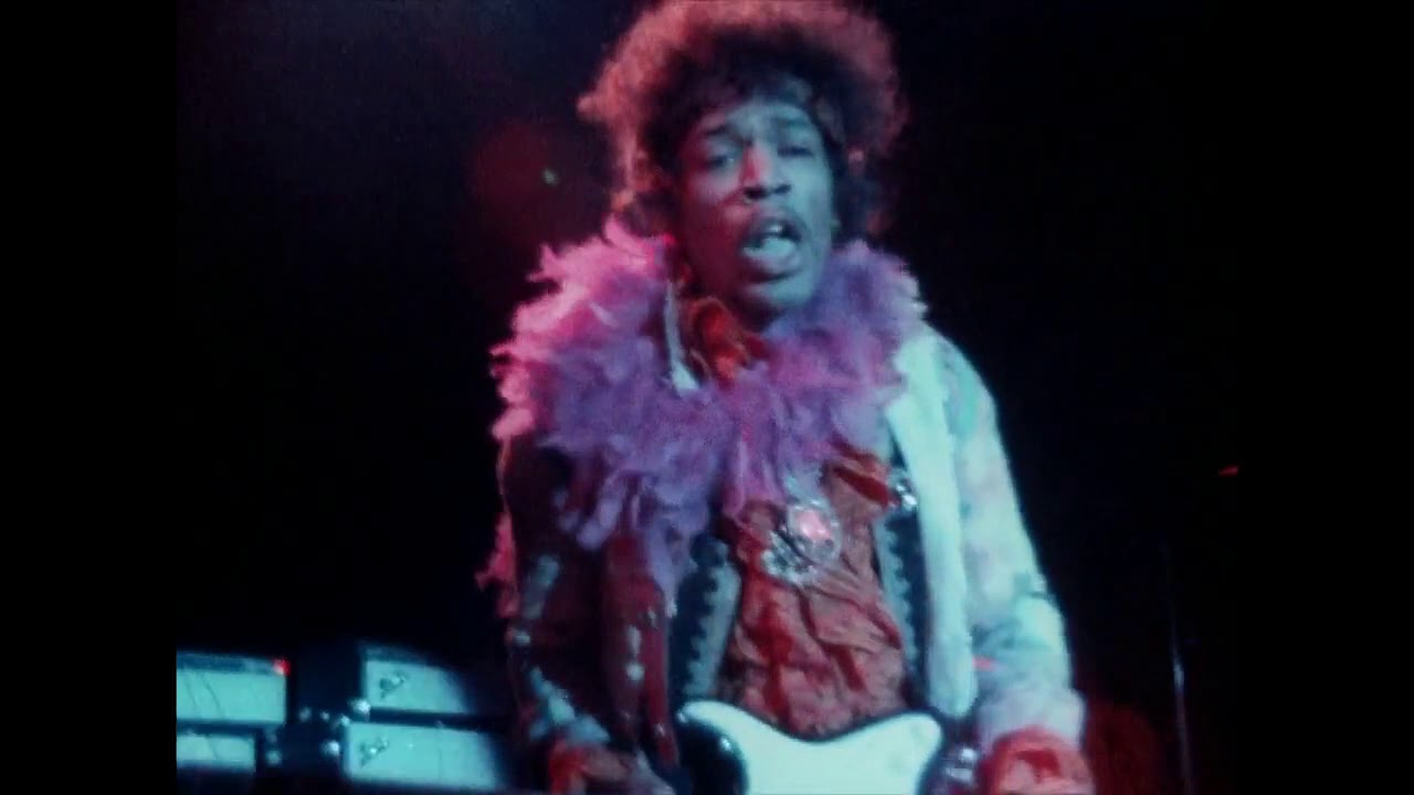 GOAT Jimi Hendrix plays 
