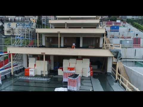 Schönauer, Terrassenüberbauung in Rebstein