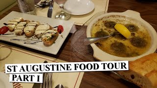 St Augustine Food Tour - Part I ft. Farmhand Kchn, The Cuban Cafe & Bakery, & Raintree Restaurant