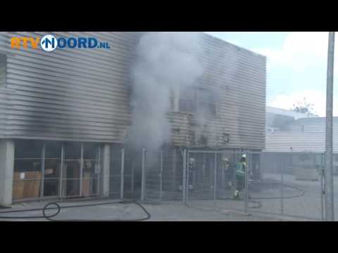 Brand in berging vensterschool Hoogkerk