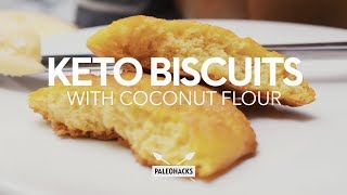 paleo biscuits with coconut flour