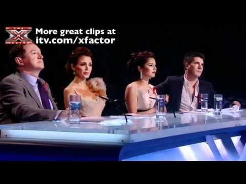 Rebecca Ferguson sings Amazing Grace - The X Factor Live Semi-Final - itv.com/xfactor