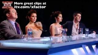 Rebecca Ferguson sings Amazing Grace - The X Factor Live Semi-Final - itv.com/xfactor