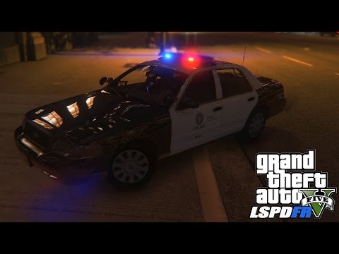 GTAV LSPDFR Downtown LAPD Patrol - EP.158