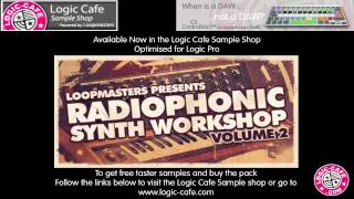 Video thumbnail for Free Radiophonic Synth Workshop Samples for Logic Pro by logiccafe