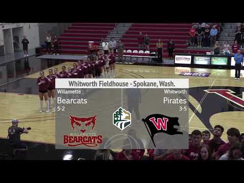 Whitworth VB 23 highlights vs. Willamette