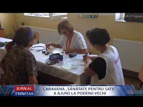Caravana „Sănătate pentru sate” a ajuns la Podenii Vechi