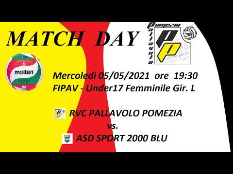 U17 Femm. Gir. L  -  RVC Pallavolo Pomezia  vs.  ASD Sport 2000 Blu