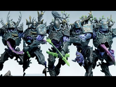 Kitbashing a Nurgle Corrupted Sylvaneth Army - Part 2 : Kurnoth Hunters