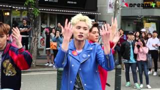 [160423] MAP6 야외공연 2탄 홍대편