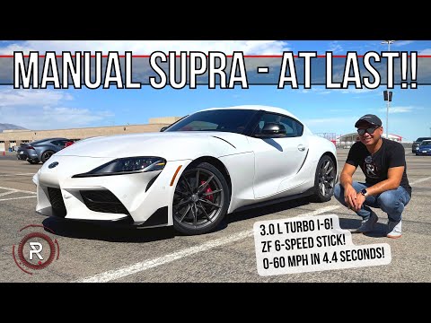 The 2023 Toyota GR Supra 6-Speed Manual Was Worth The Wait
