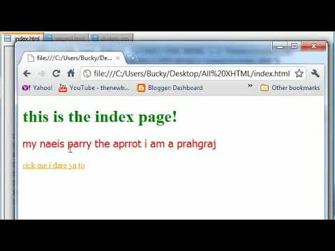 XHTML and CSS Tutorial - 35 - Overriding Styles