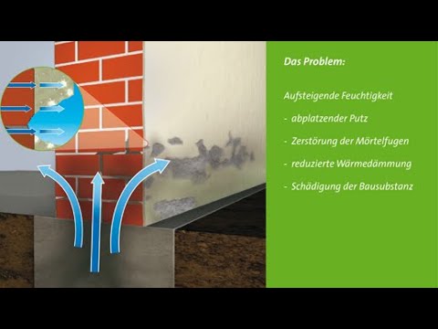 KÖSTER Crisin 76 - Horizontalsperren gegen aufsteigende Feuchtigkeit im Mauerwerk