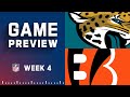 Jacksonville Jaguars vs. Cincinnati Bengals | Week 4 NFL Game Preview