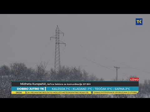 DOBRO JUTRO TK | Midheta Kurspahić, šefica Sektora za komunikacije EP BiH | 14-12-2021