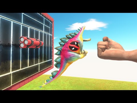 EPIC PUNCH & TNT Who Can Survive? - Animal Revolt Battle Simulator