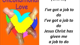 I've Got A Job To Do by Unconditional Love Choir - Lyric Video Gospel Choir praise and worship