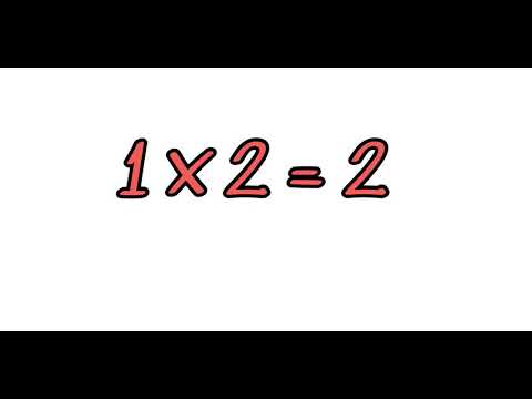 Inmultirea cu 1. Invat rapid tabla inmultirii. . Matematica clasa a 2a