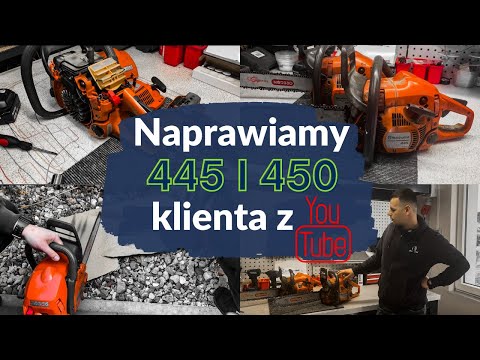 Chainsaw 445 and 450 👉 inspection and repair 💪