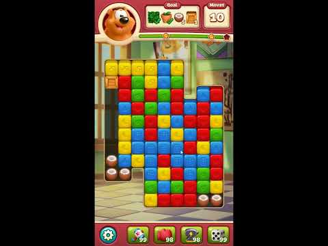 Toon Blast Level 7405 - NO BOOSTERS 🐻🐺🐱 | SKILLGAMING ✔️