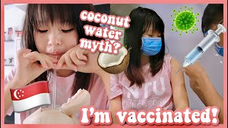 VACCINATION Journey in Singapore 💉🦠 | 新加坡接种疫苗体验 | simplyshow my life VLOG 020