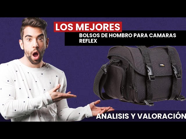 Vídeo relacionado con Amazon Basics Bolsa de Hombro para Cámara SLR y Accesorios, Grande, Correa Ajustable, Impermeable, Antichoque, Sólido, Acolchado - Negro/Gris