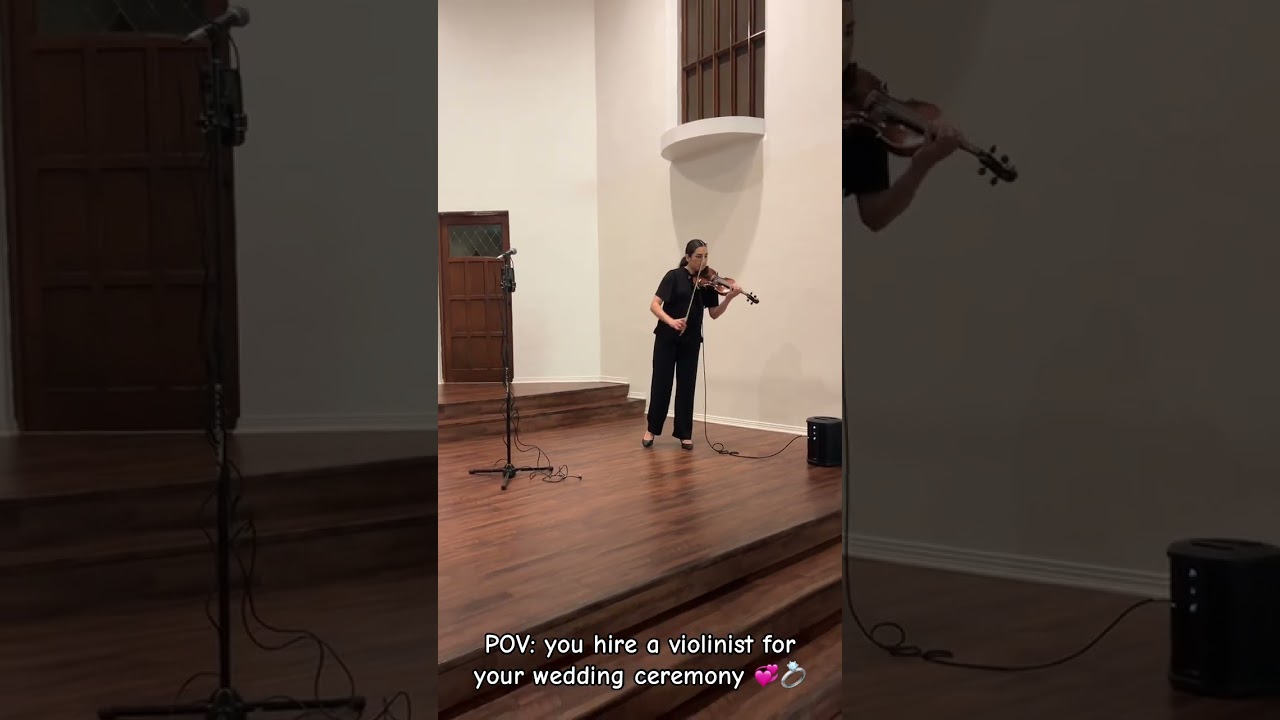 Promotional video thumbnail 6 for Maira Solis Violinist