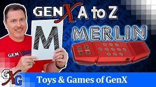 Merlin GenX Electronic Gaming Nostalgia - M is for Merlin | A to Z