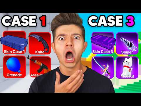 Roblox Rivals but SKIN CASES Pick My Loadout…
