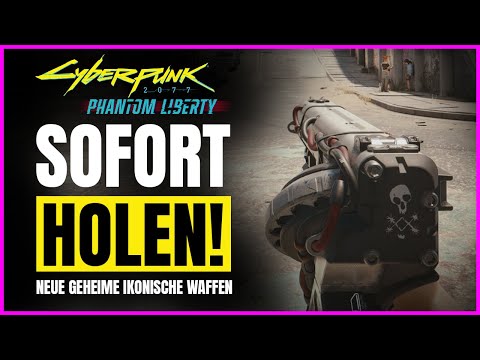 Cyberpunk 2077 Phantom Liberty 🔫 Die besten ikonischen Waffen zum START!