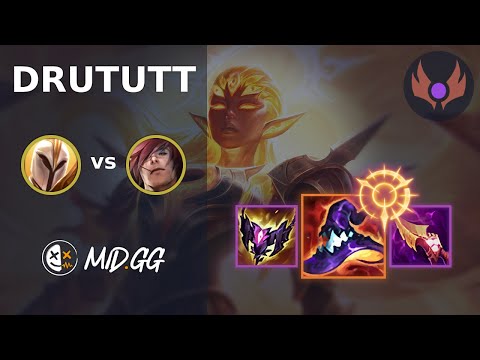 MID.GG: [ drututt ] Kayle TOP vs Sett | EUW MASTER | LOL Season 2024