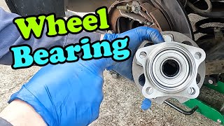 2011-2020 Toyota Sienna AWD Rear Wheel Bearing Replacement How To Repair