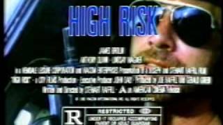 High Risk (1981) Video