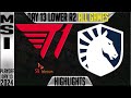 T1 vs TL Highlights ALL GAMES | MSI 2024 Lower Round 2 Knockouts Day 13 | T1 vs Team Liquid