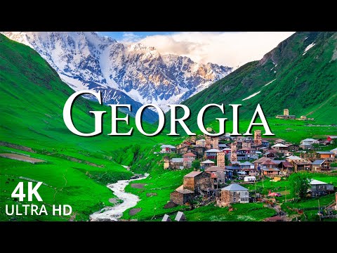GEORGIA • Relaxation Film 4K - Peaceful Relaxing Music - Nature 4k Video UltraHD