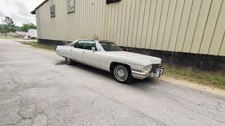 1972 Cadillac Sedan DeVille Walk Around and Drive Away