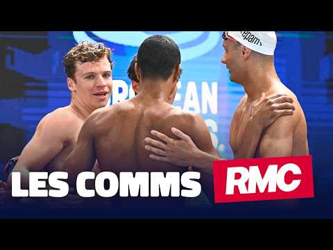 Natation : Marchand monstrueux, les Bleus vice-champions d'Europe sur le 4x200m nl, les comm's RMC