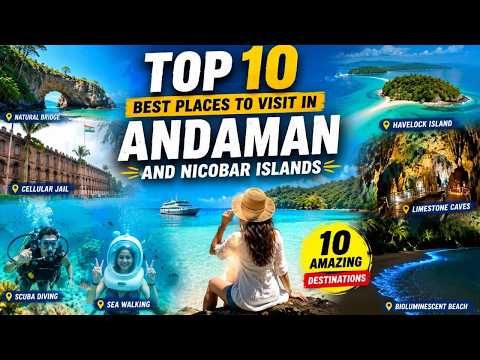 Top 10 Best Places to Visit in Andaman and Nicobar Islands | AndamanTrip Ke Best Tourist Places 2026