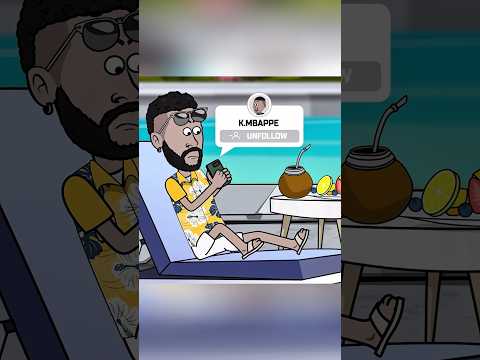 Neymar y Mbappé se enfadan #shorts #mbappe #neymar #psg #futbol