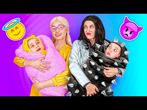 GUTE MUTTER VS SCHLECHTE MUTTER || Lustige Situationen und Eltern-Momente mit 123 GO!