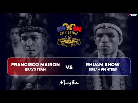 A LUTA DO ANO! Francisco Mairon VS Rhuam Show - Challenge Fight Muaythai - 19.02.2022