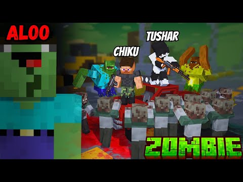 We Survived 5 Days In ZOMBIE APOCALYPSE In Minecraft