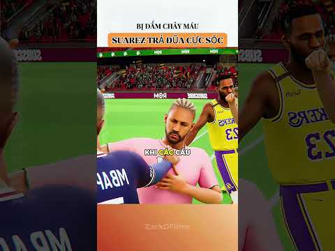 Messi làm gì khi Suarez lao vào ẩu đả?