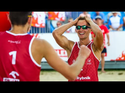 Plaża Open 2018 - Rybnik - finał turnieju mężczyzn: Chiniewicz/Korycki - Parcej/Dzikowicz