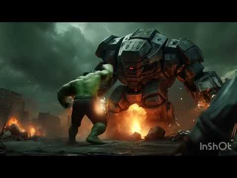 HULK vs. The Terminator Army 🚨🤖🦍🚨Earth’s Last Stand!  #movie