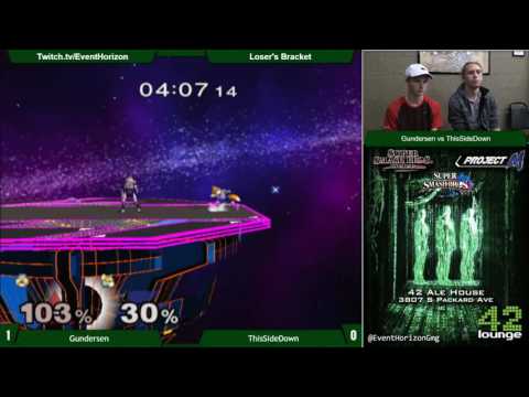 Construct 52 - Gundersen(Sheik) vs ThisSideDown(Fox) - Melee LB