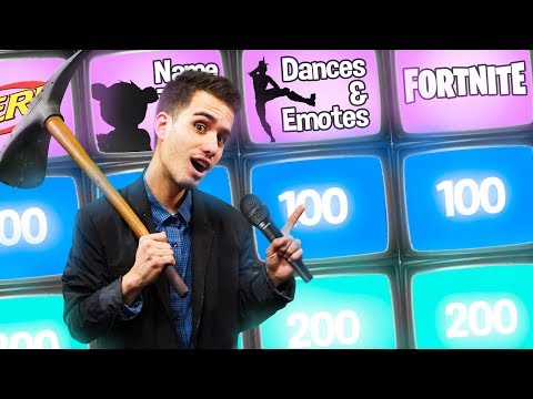 NERF Fortnite Quiz Show Challenge! Video